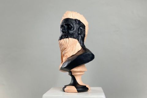 POSEIDON ORDINARY POP ART DEKORATİF ROMA YUNAN HEYKELLERİ