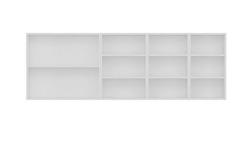 MİNAR 215 CM MUTFAK DOLABI BEYAZ 215-B1-ÜST MODÜL