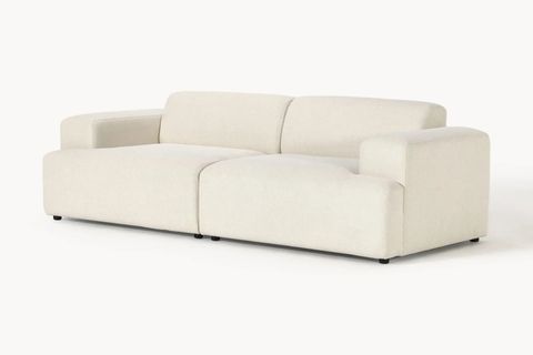 ELSA İKİLİ KETEN KOLTUK, KIRIK BEYAZ