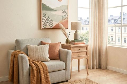 OSLO RUSTİK KOMODİN, AHŞAP NATUREL