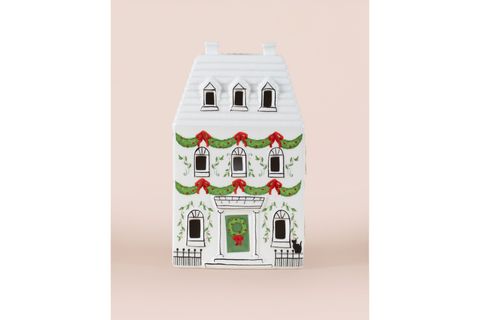 THE MİA DEKORATİF LED IŞIKLI EV BİBLO, 12X7X19 CM