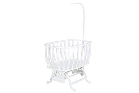 FİYONKLU SALLANIR SEPET BEŞİK, BEYAZ, 60X90