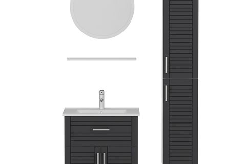 VERA BANYO DOLABI 65CM AS2K1Ç+1YA1R+ETJ+BOY BEYAZ ANTRASİT