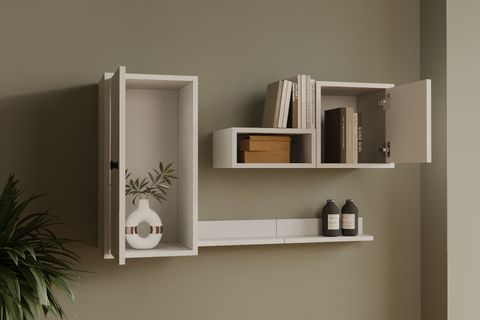 AYDIN KİTAPLIKLI RAF, MST-DVR-1017