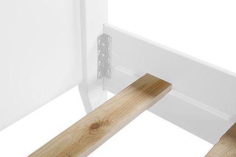 LRYA MODERN COUNTRY KARYOLA, İNCİ BEYAZI, 90X200