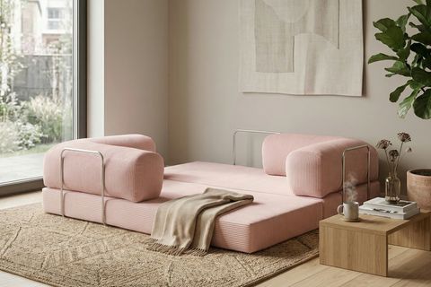 LEGOM YATAKLI AKTİVİTE KÖŞE KOLTUK PEMBE, 200X200