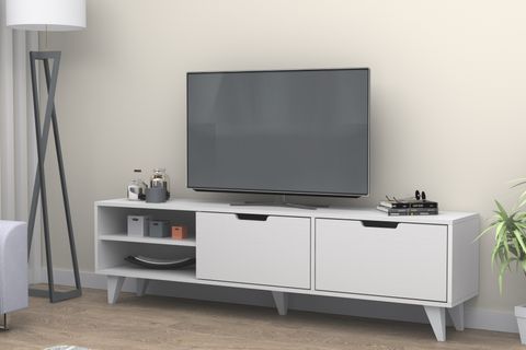 VOLGE TV ÜNİTESİ, BEYAZ, 180 CM