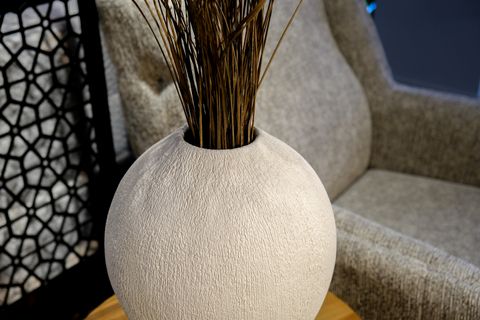 VALENTİNA DOKULU TERRACOTTA VAZO