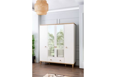 TEORİ GARDIROP, 4 KAPAKLI