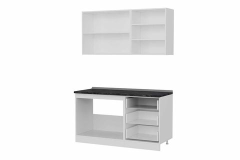 MİNAR 150 CM MUTFAK DOLABI BEYAZ 150 B1