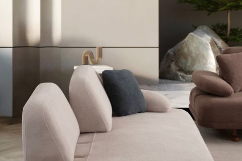 PATY ÜÇLÜ KOLTUK, KREM