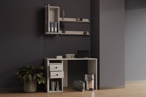 MİMAR TASARIM ÇALIŞMA MASASI, 2 ÇEKMECE 1 KAPAKLI