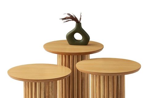 MANTAR ZİGON SEHPA, NATURAL