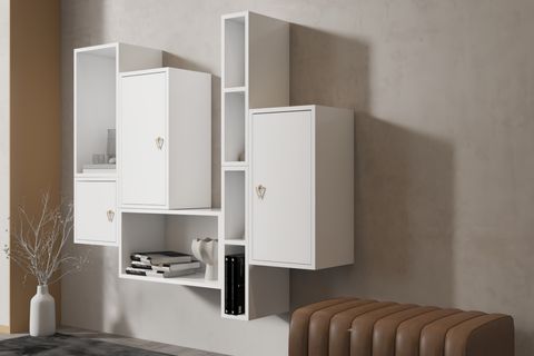 AYDIN KİTAPLIKLI RAF, PNR-DVR-1002