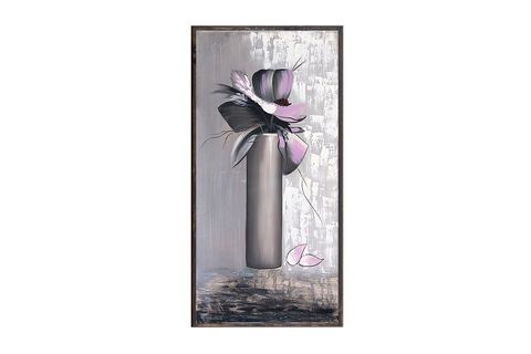 ÇERÇEVELİ FLOWER-3  AHŞAP TABLO 30X60
