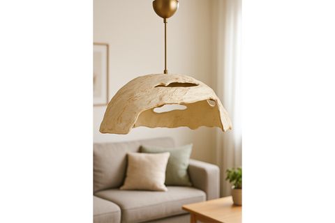 CAVERNİS HANDMADE KARBON BETON AVİZE