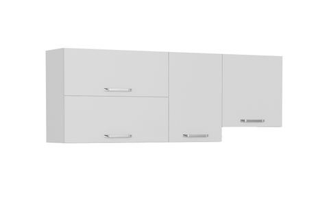 MİNAR 200 CM MUTFAK DOLABI BEYAZ 200-B7-ÜST MODÜL