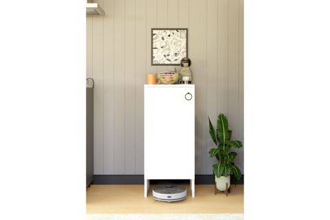 KABİ TEK KAPAKLI ÇOK AMAÇLI DOLAP, BEYAZ