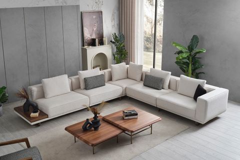 SOLİD KÖŞE KOLTUK, KREM