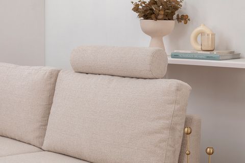 MERLİN KENDİ SETİNİ YARAT, KREM ŞÖNİL, NATUREL AYAK, SHOWROOMDAN KUMAŞ DEĞİŞİMLİ