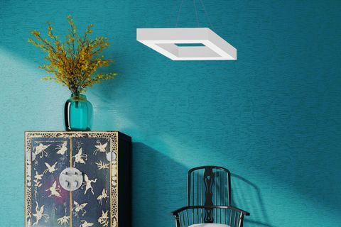 HEGZA LIGHTING ROMBO LED AVİZE, BEYAZ KASA GÜN IŞIĞI