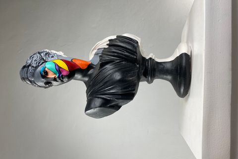 ARTEMIS SLICE OF COLOR POP ART DEKORATİF ROMA YUNAN HEYKELLERİ