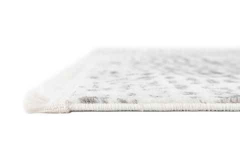 LİFE MAKİNE HALISI 6031, SAÇAKLI, GRİ, 80X150