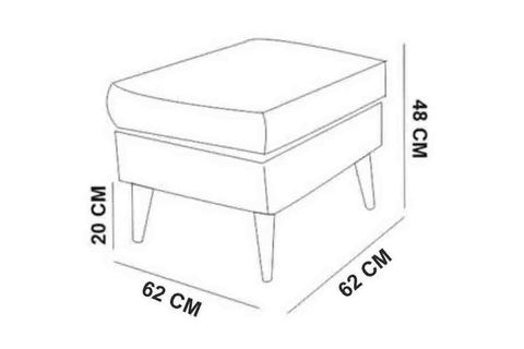 SOFİA PUF, LACİVERT