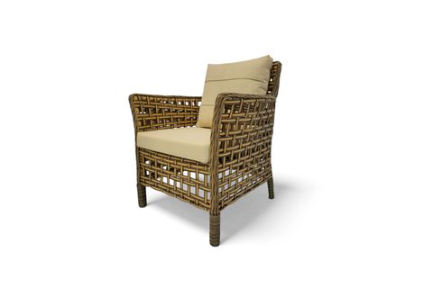 PAVİA RATTAN İKİLİ BAHÇE MOBİLYASI, KAHVERENGİ