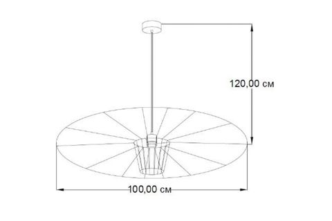 SELİN SAPKA AVİZE SİYAH ENDÜSTRİYEL KAFES, 100 CM