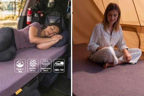 VİSCO AKILLI SÜNGER KILIFLI KAMP YATAĞI, 70X190