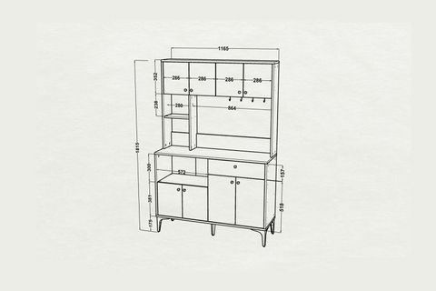 ÇETMEN COMFORT FLEX KAHVE KÖŞESİ 120 CM BEYAZ