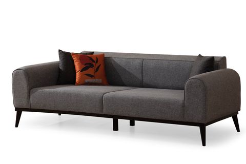 KAPRİS ÜÇLÜ KOLTUK, GRİ