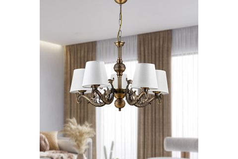 SAVA ZAMAK AVİZE ESKİTME ŞAPKALI, BEŞ KOLLU