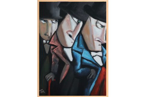 ÇERÇEVELİ AŞK TABLO SETİ, 50X70