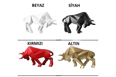 KÜBİK BOĞA BİBLO, GÜMÜŞ, BÜYÜK BOY