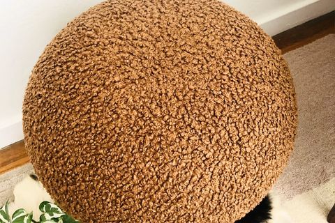 S HOME DESIGN CONCEPT MUSHROOM MANTAR PUF, KAHVE