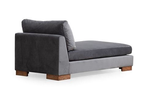 TULİP MODÜLER KÖŞE, KOLSUZ DİNLENME MODÜL, GRİ