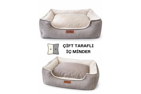 DREAMY NEST BED, K.KREM KREM, XL BEDEN, 75X95X22 CM
