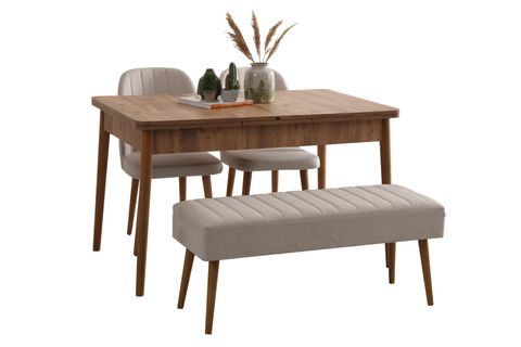 PERA SANDIKLI BENCH, ATLANTİK ÇAM, KREM