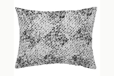 MAKİ HOME ÇİFT KİŞİLİK LASTİKLİ ÇARŞAF VE YASTIK KILIFI SETİ, POLY ÜÇGENLER, 160X200, 50X70