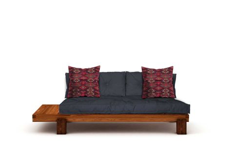 WOODESK ARİN MASİF SEDİR, TİK-LACİVERT RENK, CPT8378-200
