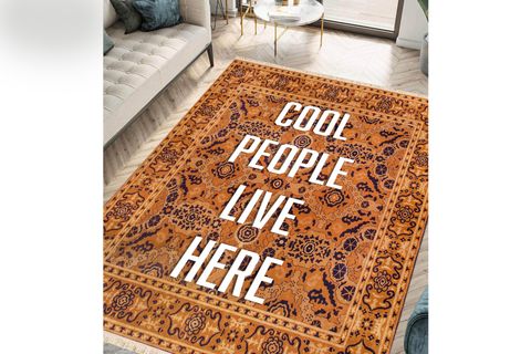 COOL BASKILI DOKUMA TABAN HALI, 154 YNG, 120X180 CM