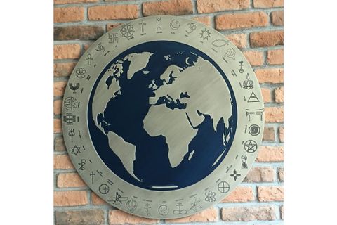 DÜNYA HARİTASI VE DÜNYA ÜZERİNDEKİ İNANÇLAR