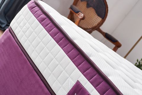 NİRON VİOLET BAZA BAŞLIK VE ORTA SERT YATAK SETİ, 160X200