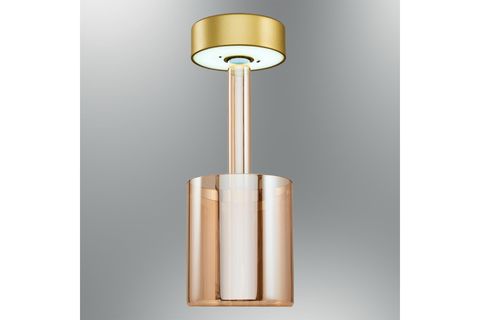 ÖZCAN AYDINLATMA VASE MASA LAMBASI SARI, 3018-03