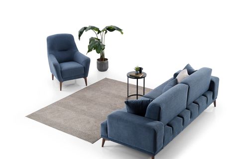 STİLL İKİLİ KOLTUK, LACİVERT