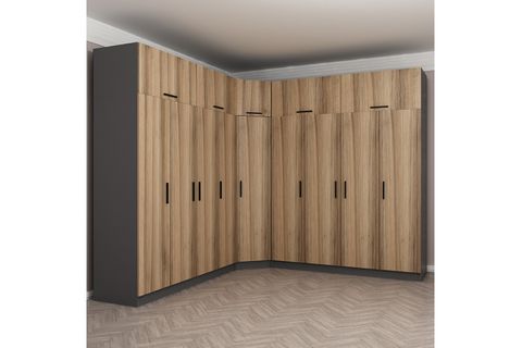 MİNAR KALE GARDIROP 04, 9 KAPAKLI, DORE