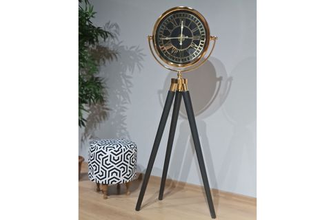 VİEN TRİPOD AYAKLI SAAT, SİYAH