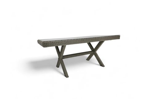 PREMİUM OKYANUS RATTAN BAHÇE YEMEK MASASI TAKIMI, 7 KİŞİLİK